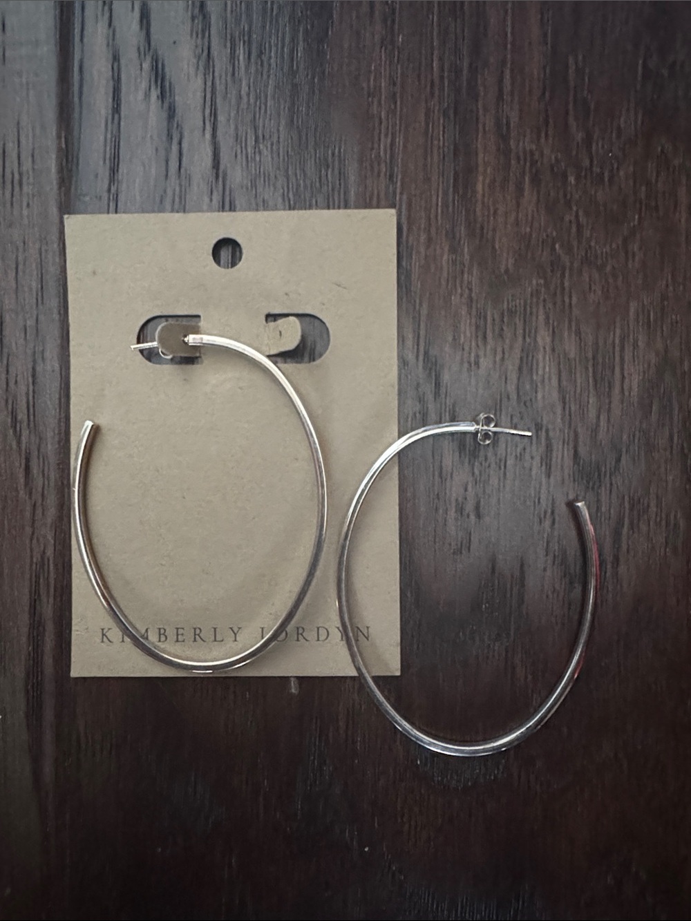 Sterling Silver Hoop Earrings - Large Classic Hoops